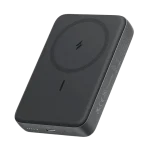 Anker A1684 on a desk with iPhone charging