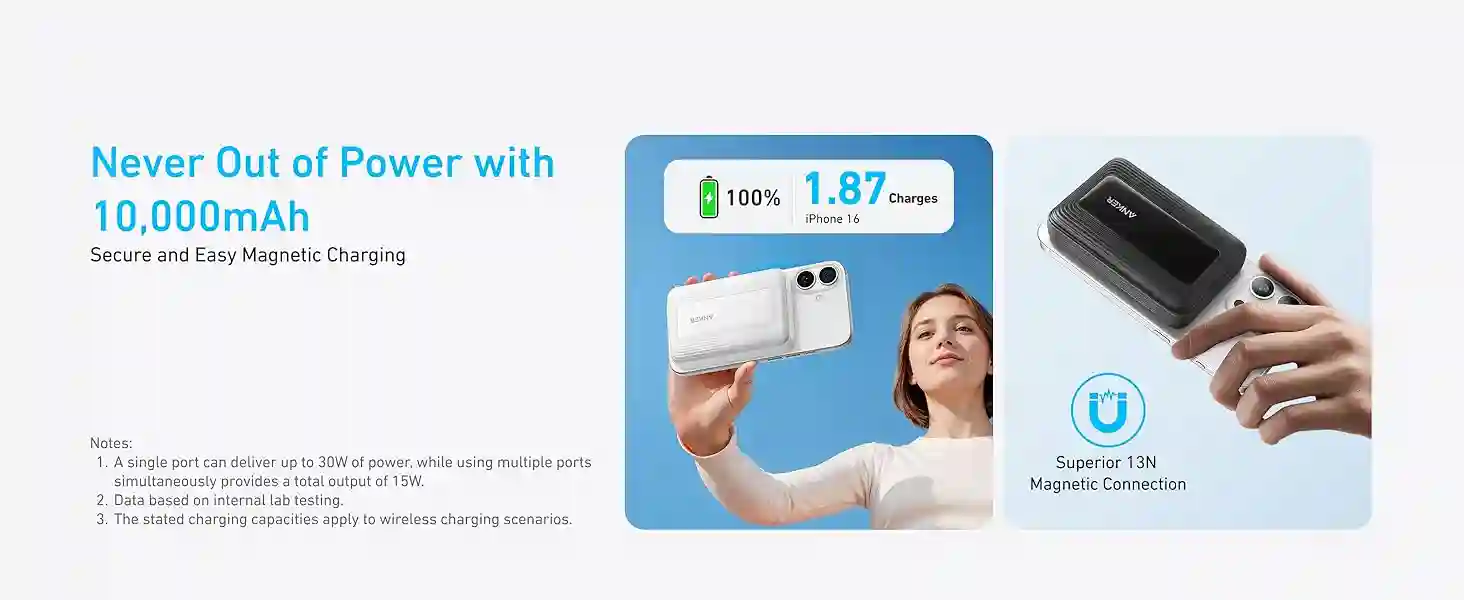 10,000mAh Anker A1684 Zolo charging power bank