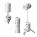 JisuLife Outdoor Fan Ultra1 on a picnic table