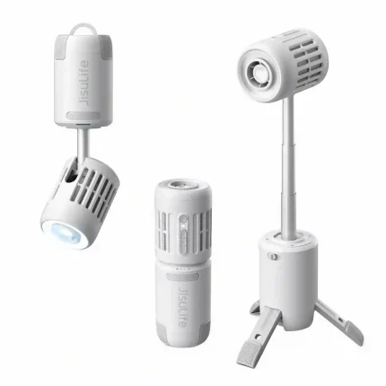 JisuLife Outdoor Fan Ultra1 on a picnic table