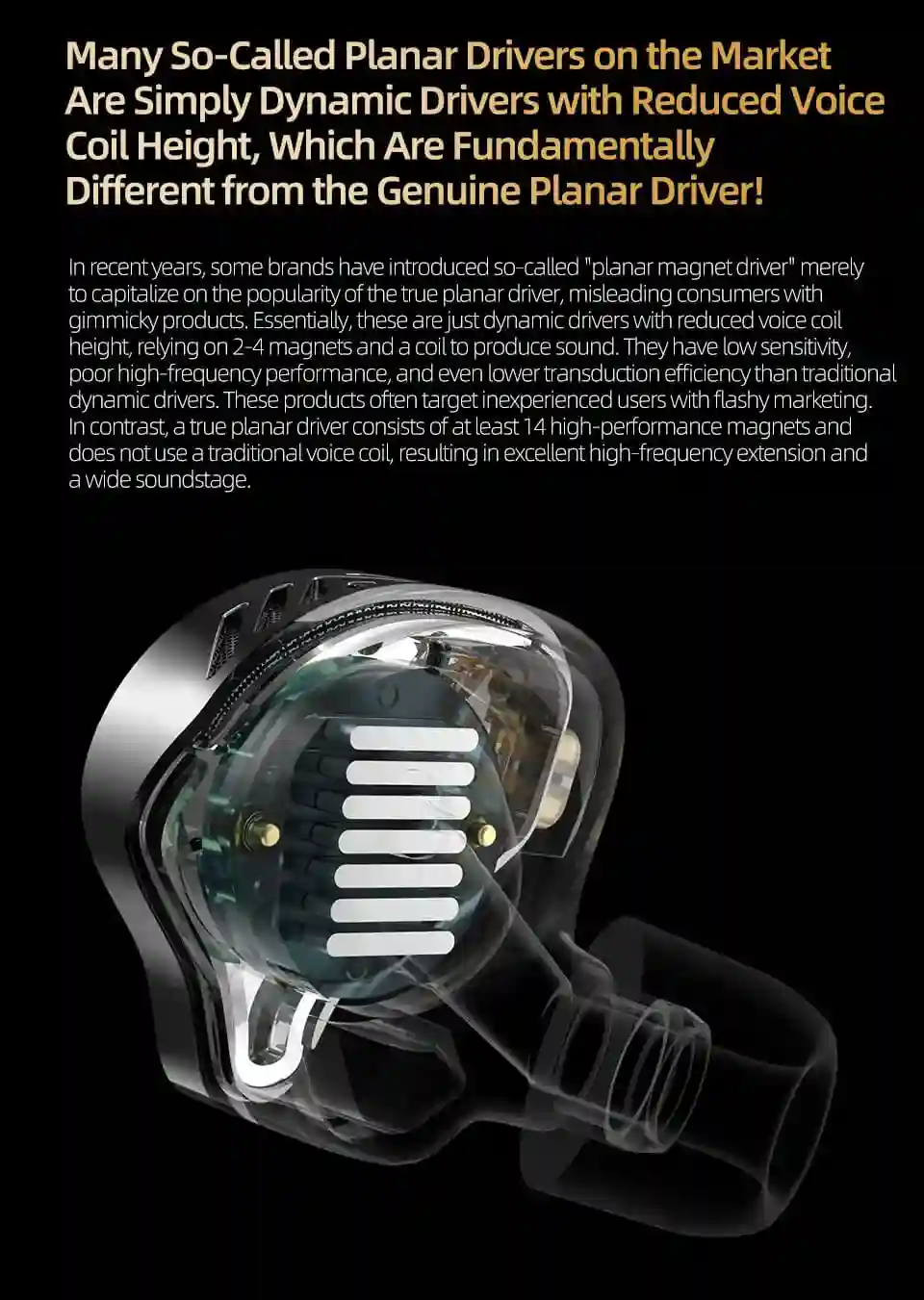 KZ PRX IEM with detachable cable