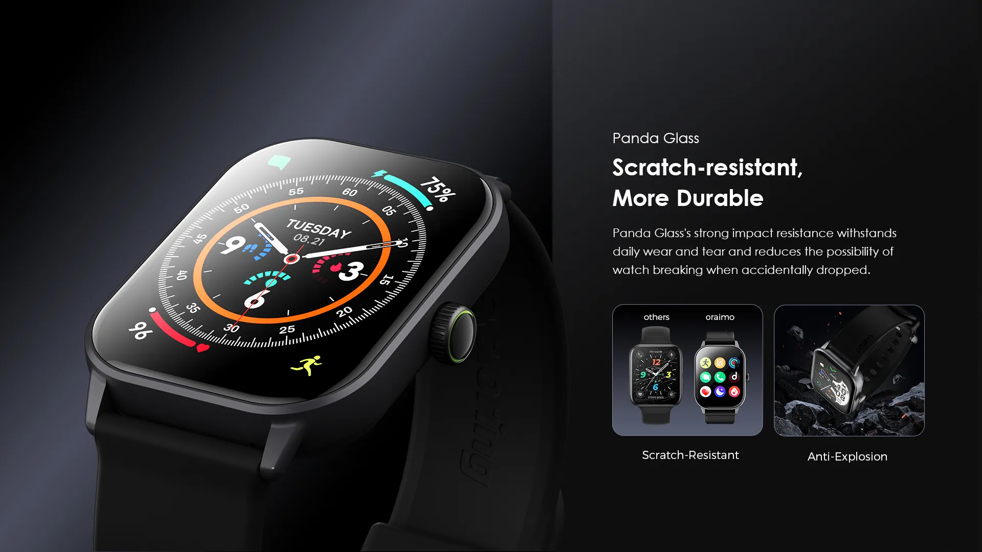 Oraimo Watch 5 Bluetooth Calling Smart Watch