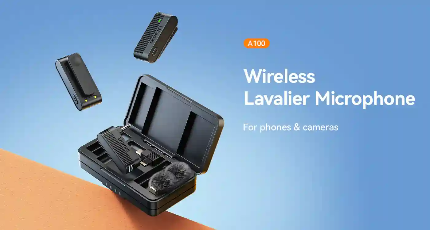 Ulanzi A100 Wireless Microphone product close-up