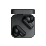 CMF Buds 2a earbuds in black color with dual-texture finish