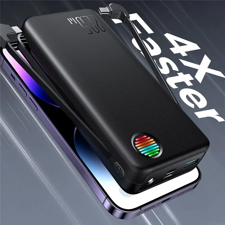 Joyroom JR-L015 22.5W 20000mAh Power Bank With Dual Cables