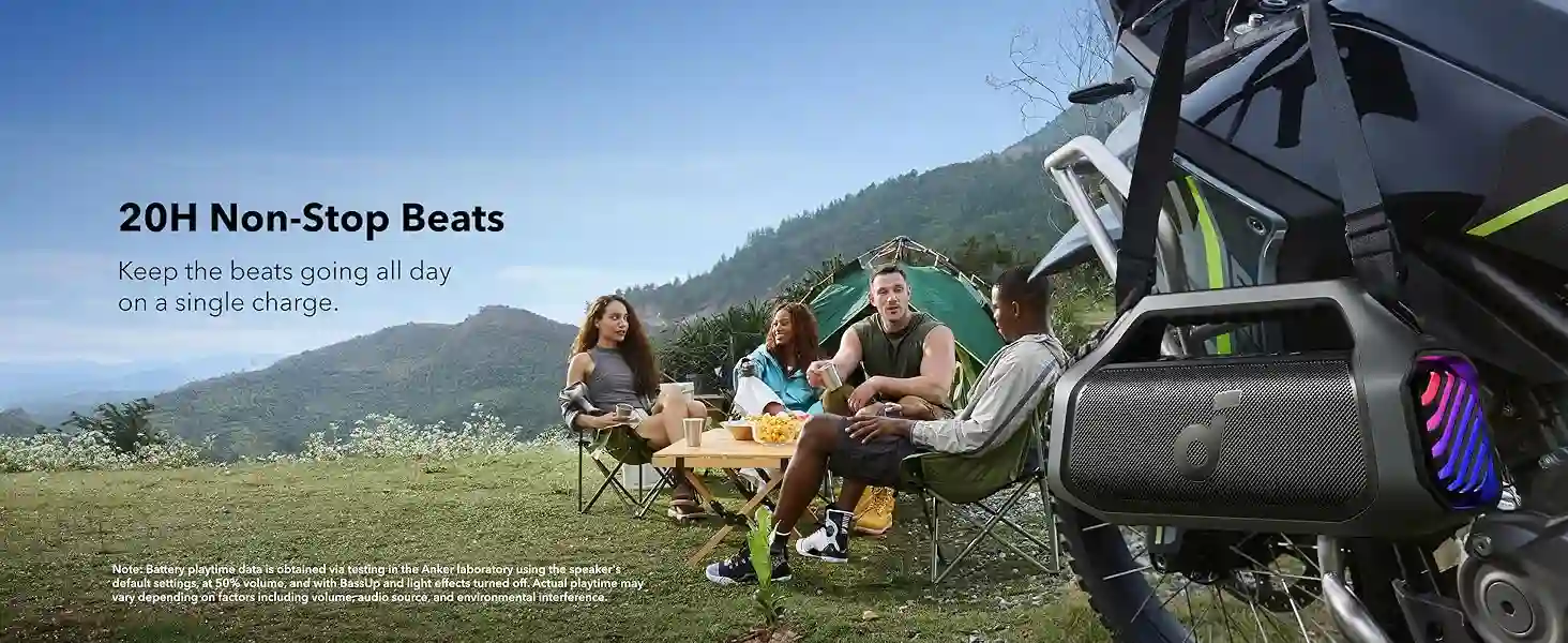 Soundcore Boom 2 Plus Speaker with PartyCast 2.0 Multi-Unit Setup