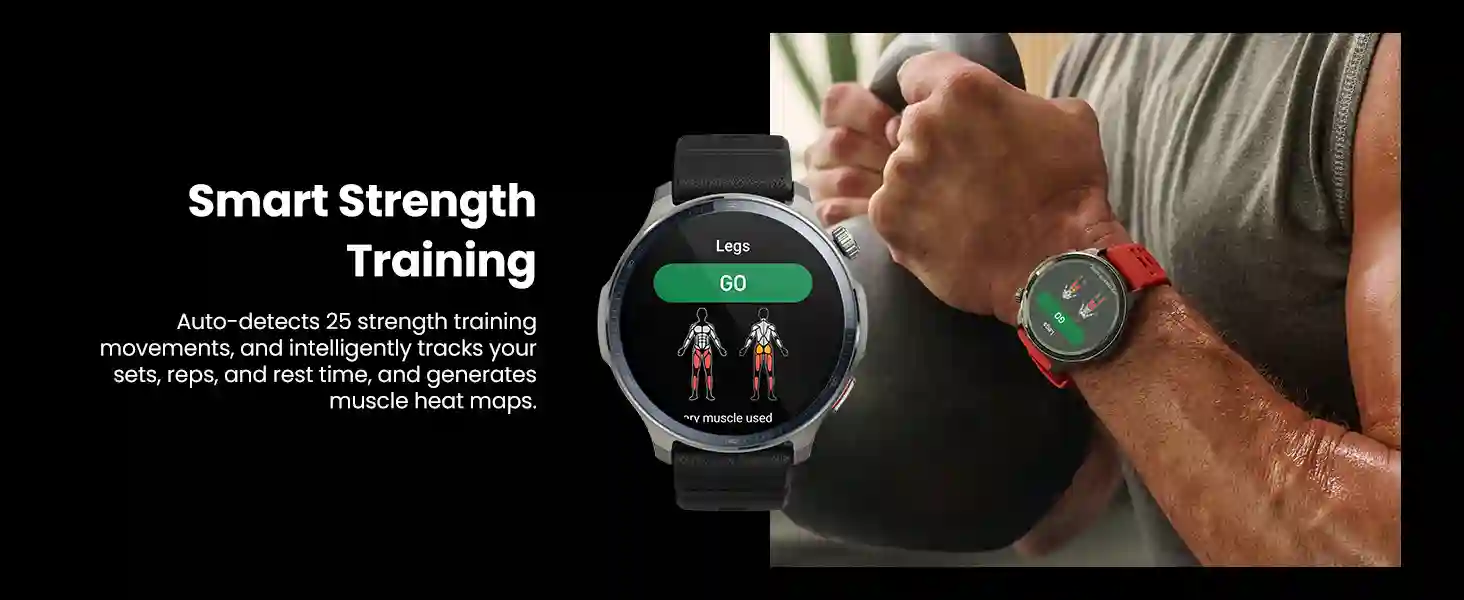 amazfit balance 2 dual band GPS smartwatch for accurate tracking