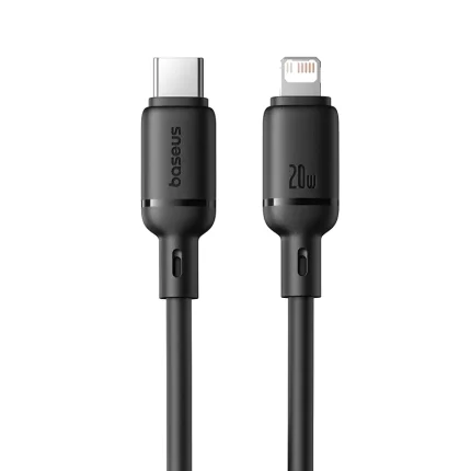 Baseus Silky Type-C to iP 20W Cable – MFi-certified fast charging for iPhone & iPad