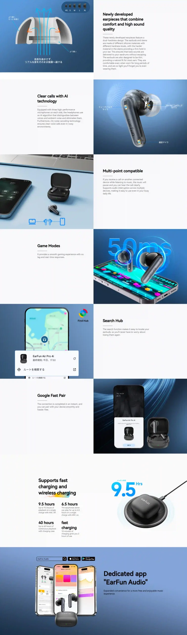 EarFun Air Pro 4i with Hi-Res Audio