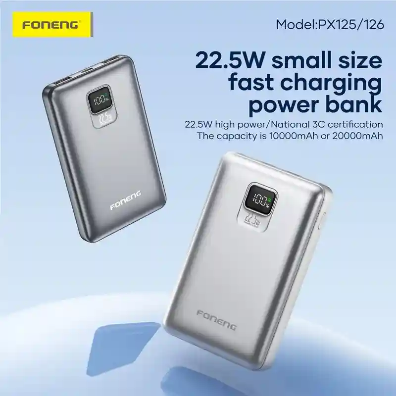Foneng PX125 10000mAh Power Bank 22.5W