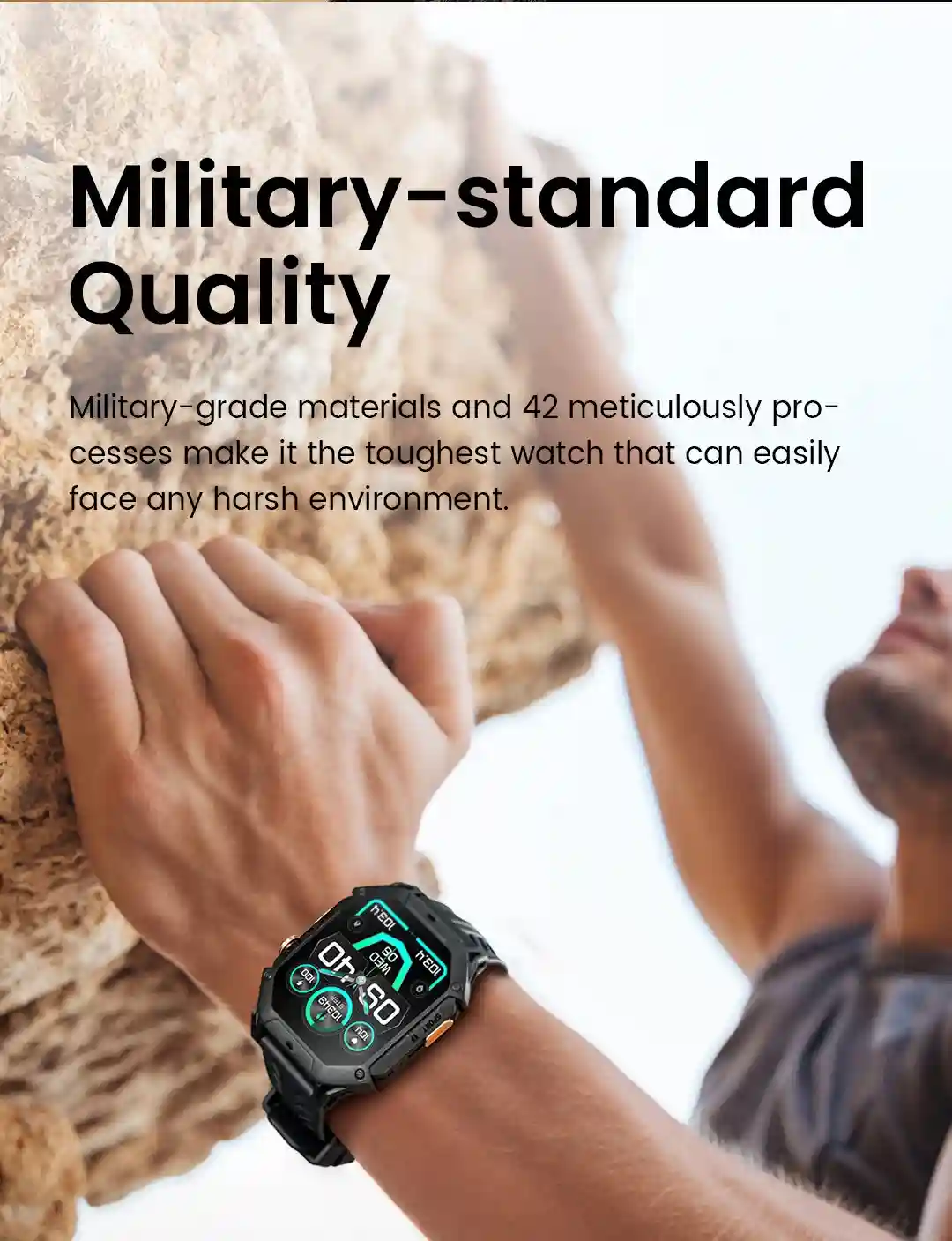 HAYLOU IRON N1 Smart Watch 5ATM Waterproof