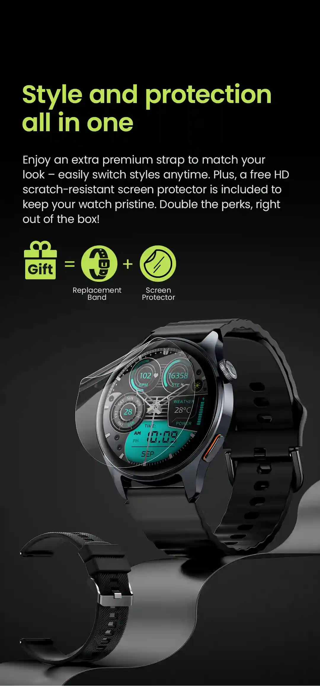HAYLOU Watch 4S GPS Smartwatch 120+ Workout Modes