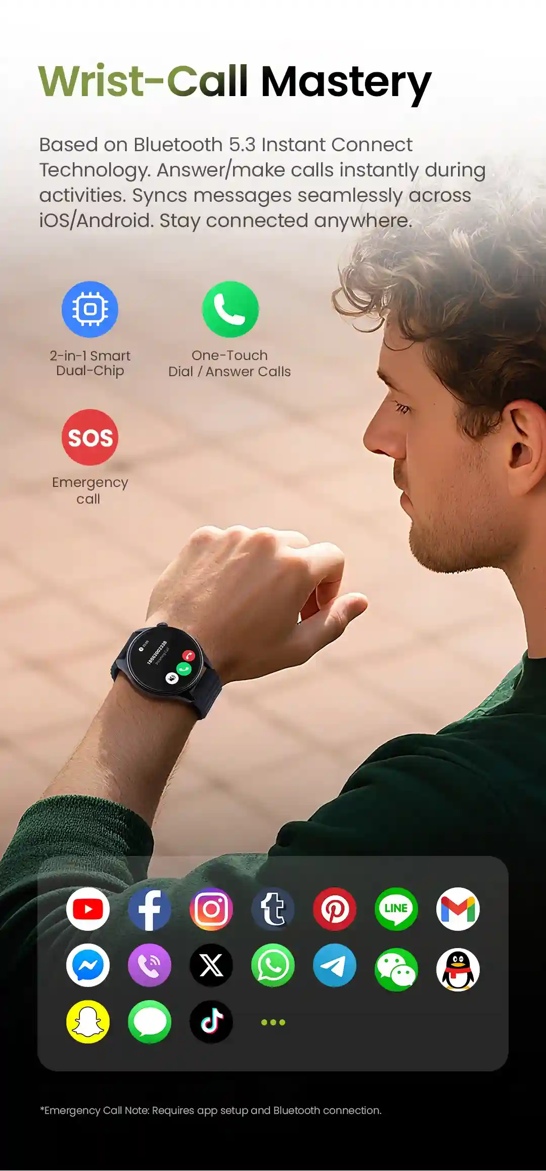 HAYLOU Watch 4S GPS Smartwatch Waterproof Design