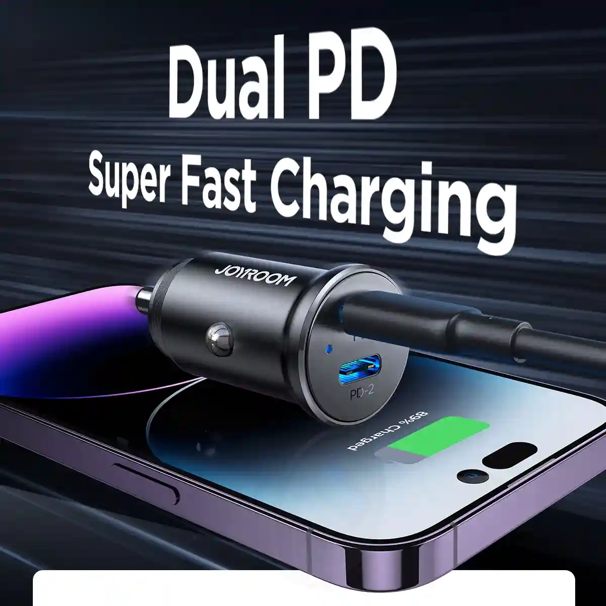 JOYROOM JR-CCN06 ultra-compact fast car charger