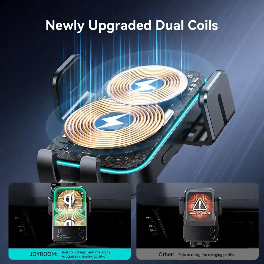 JOYROOM JR-ZS246 dashboard wireless charger phone mount