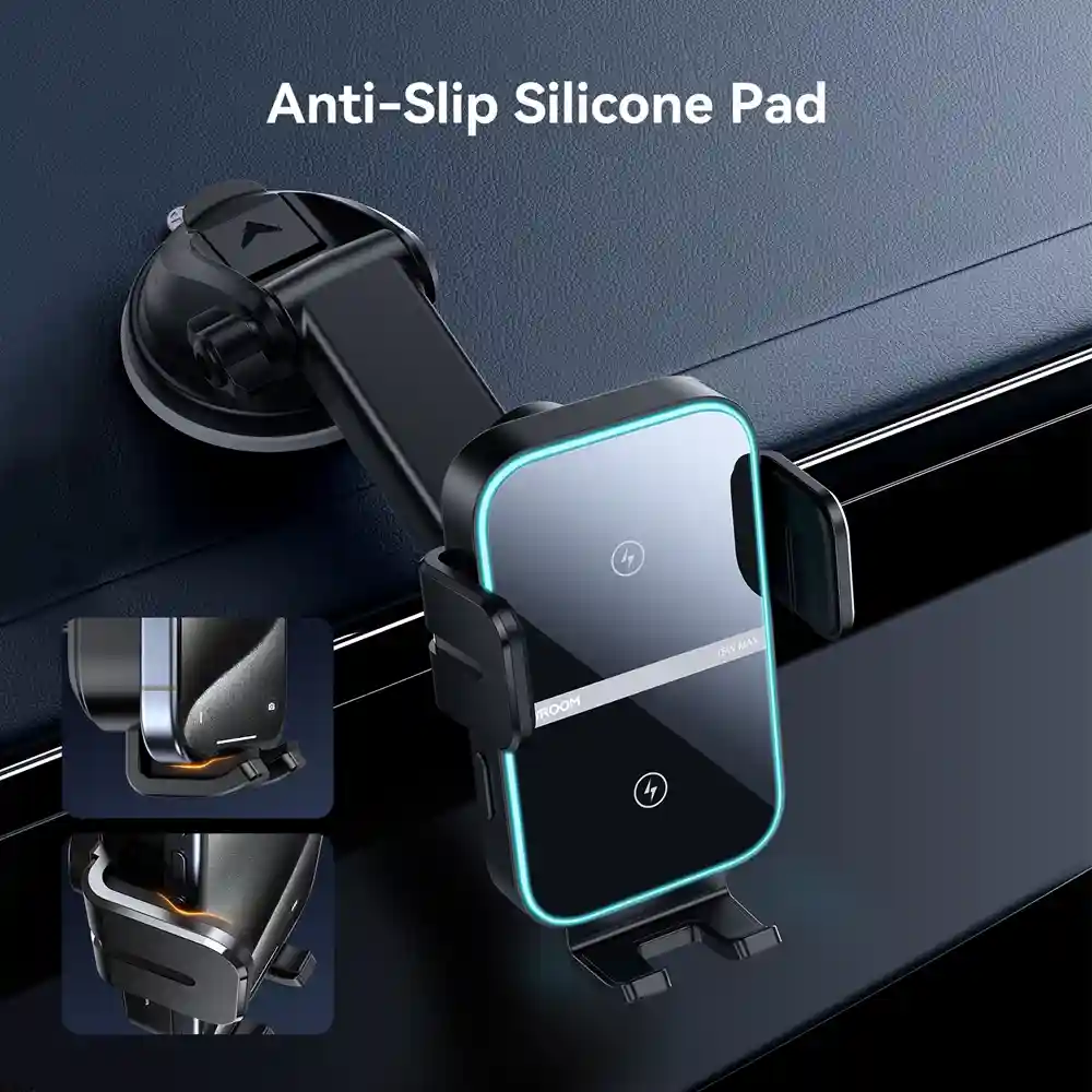 JOYROOM JR-ZS246 dual-coil fast wireless charging holder