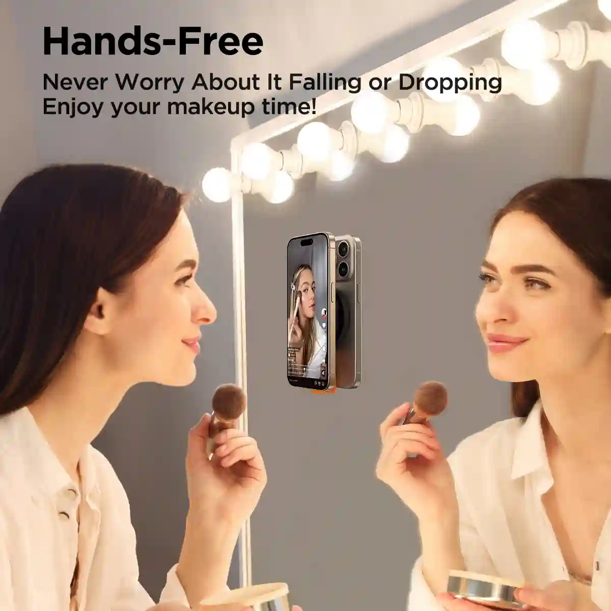 JOYROOM JR-ZS393 Magnetic Suction Phone Mount on smooth surface