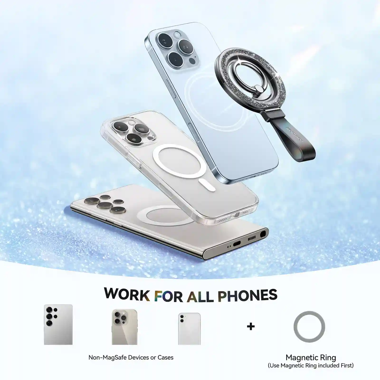 JOYROOM JR-ZS425 Ring Magnetic Phone Holder stylish design