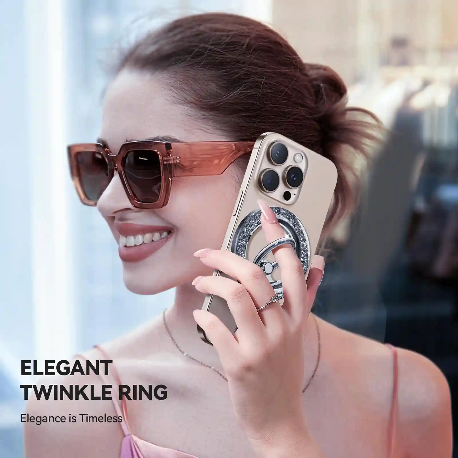 Magnetic phone grip JOYROOM JR-ZS425 for iPhone