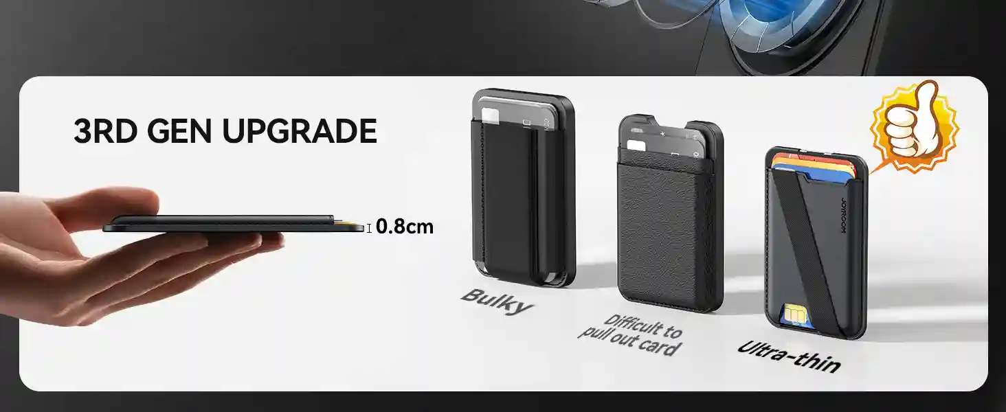 JOYROOM JR-ZS432 MagSafe Wallet Phone Holder foldable stand