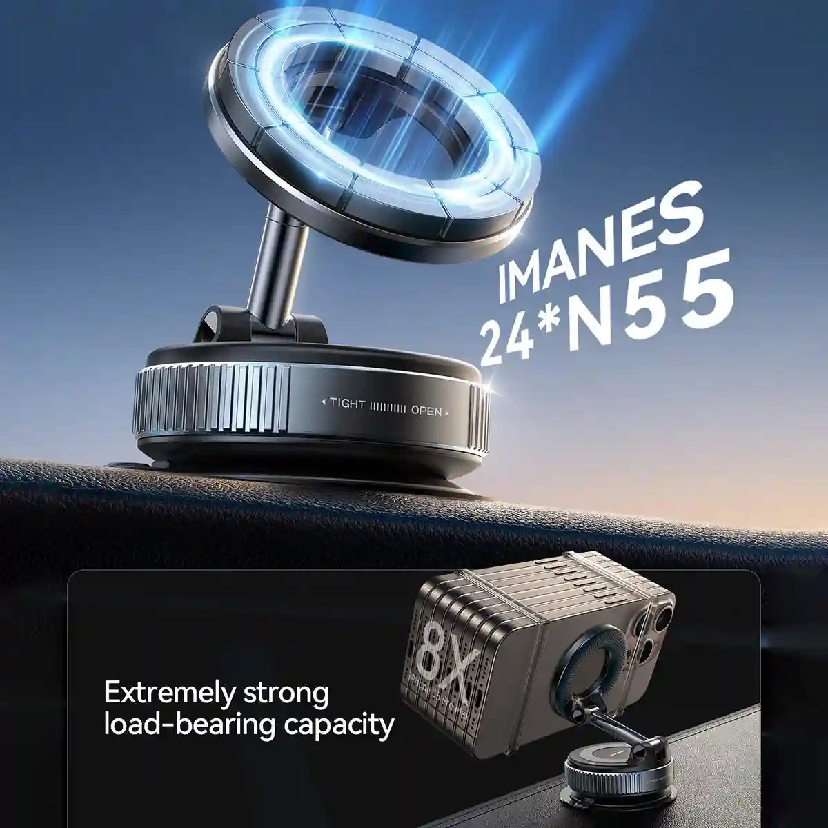 Foldable JOYROOM JR-ZS501 car mount design