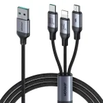 Joyroom SA21-1T3 Speedy Series 100W 3-in-1 Fast Charging Cable