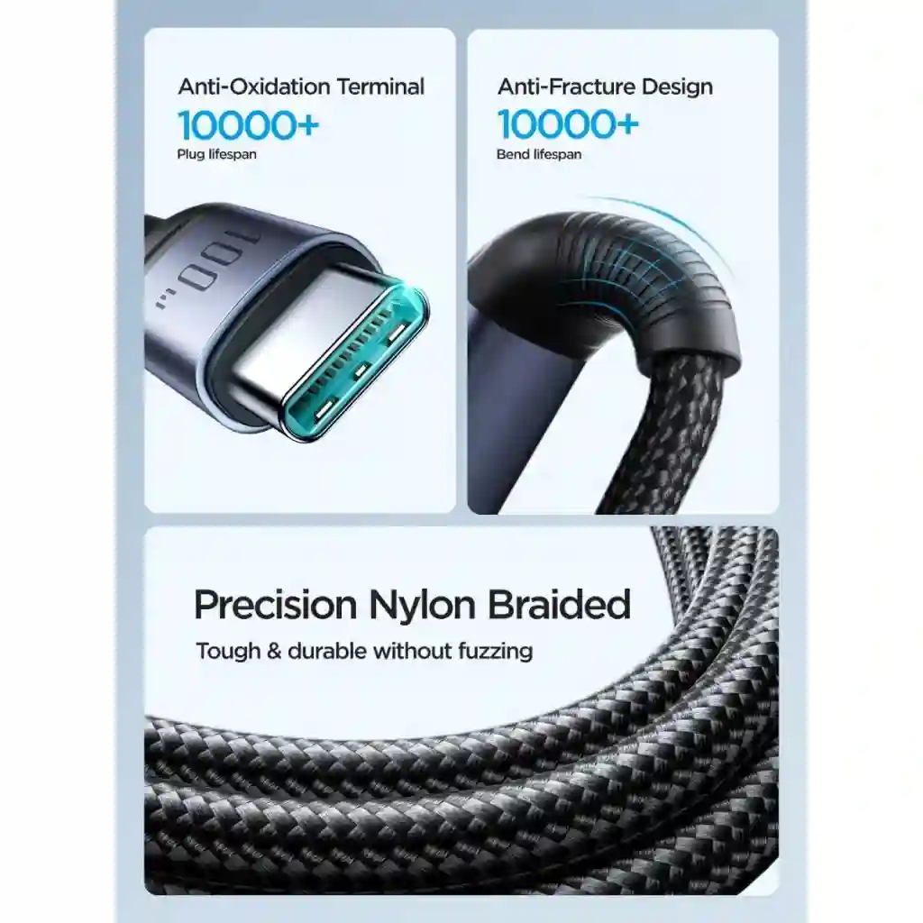 Joyroom SA21-2T3 Lightning, Type-C, and Micro USB heads