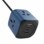 LDNIO SC3319 6in1 65W Power Socket Cube 2500W Universal Outlet