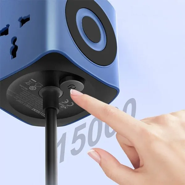 LDNIO SC3319 6in1 65W Power Socket Cube 2500W Universal Outlet