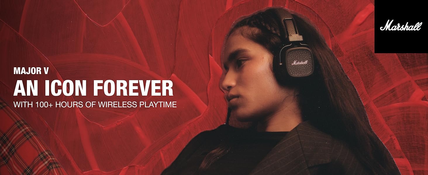 Marshall Major V On-Ear Wireless Headphone