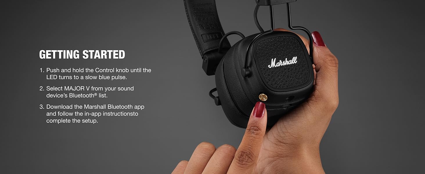 Marshall Major V On-Ear Wireless Headphone