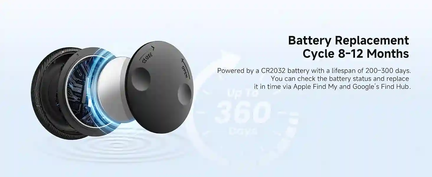 MiLi LiTag Duo compact and lightweight item tracker