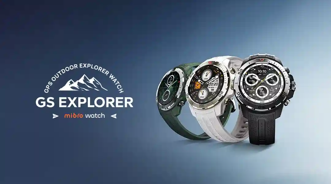 Mibro GS Explorer rugged smartwatch front view