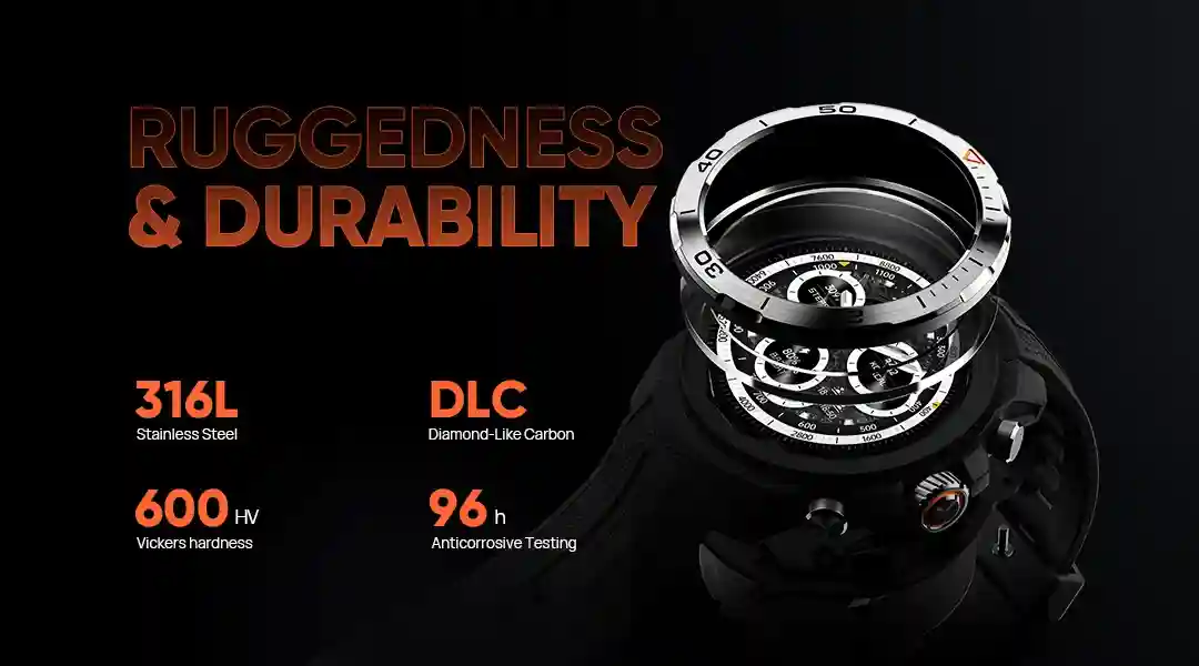 Mibro GS Explorer military-grade outdoor smart watch