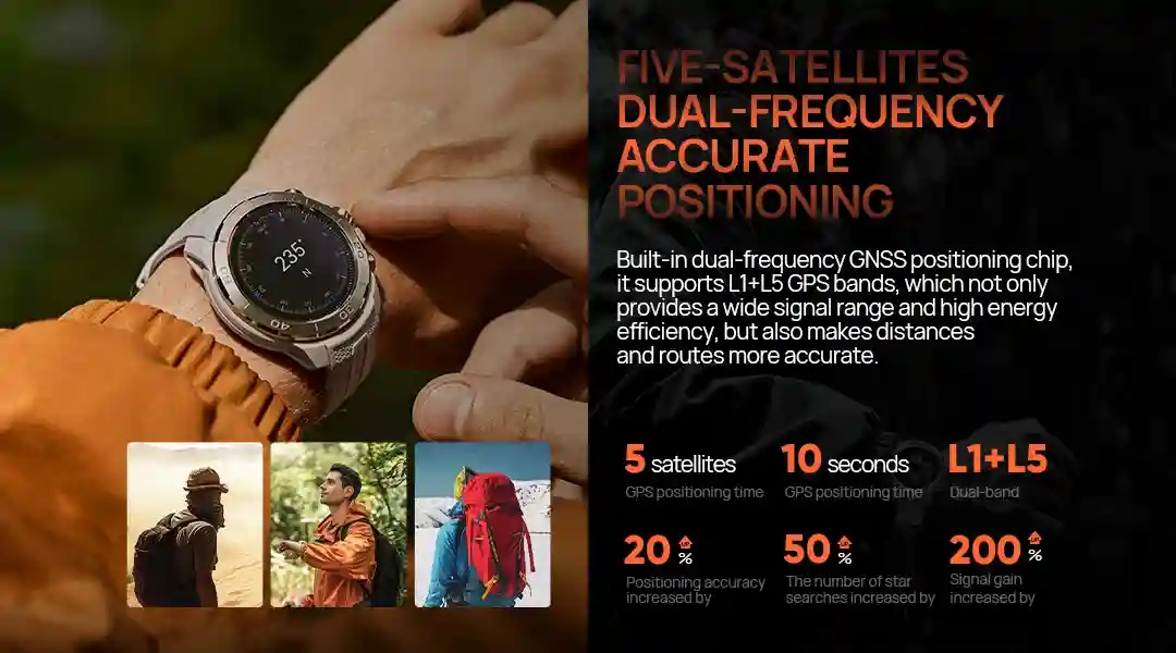 Mibro GS Explorer smartwatch barometer and altimeter