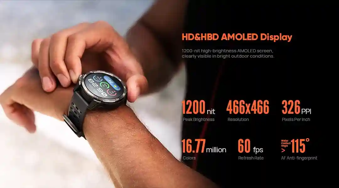 Mibro GS Pro2 GPS route tracking function