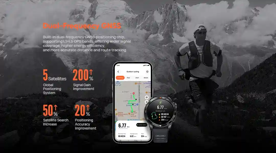 Mibro GS Pro2 smartwatch with stainless steel bezel