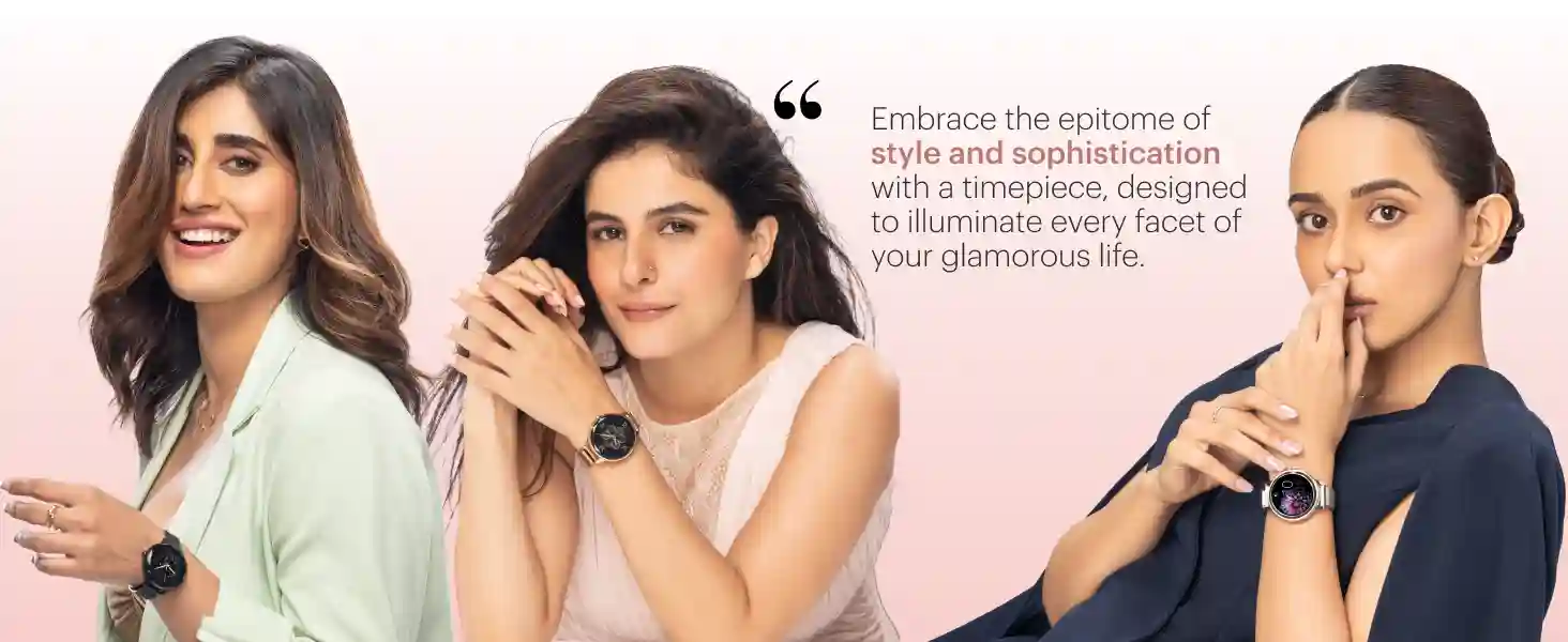 noisefit diva smartwatch for women elegant design