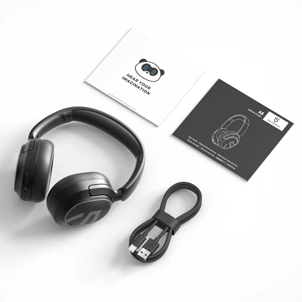 Soundpeats A8 ANC Over Headphone HiRes Audio