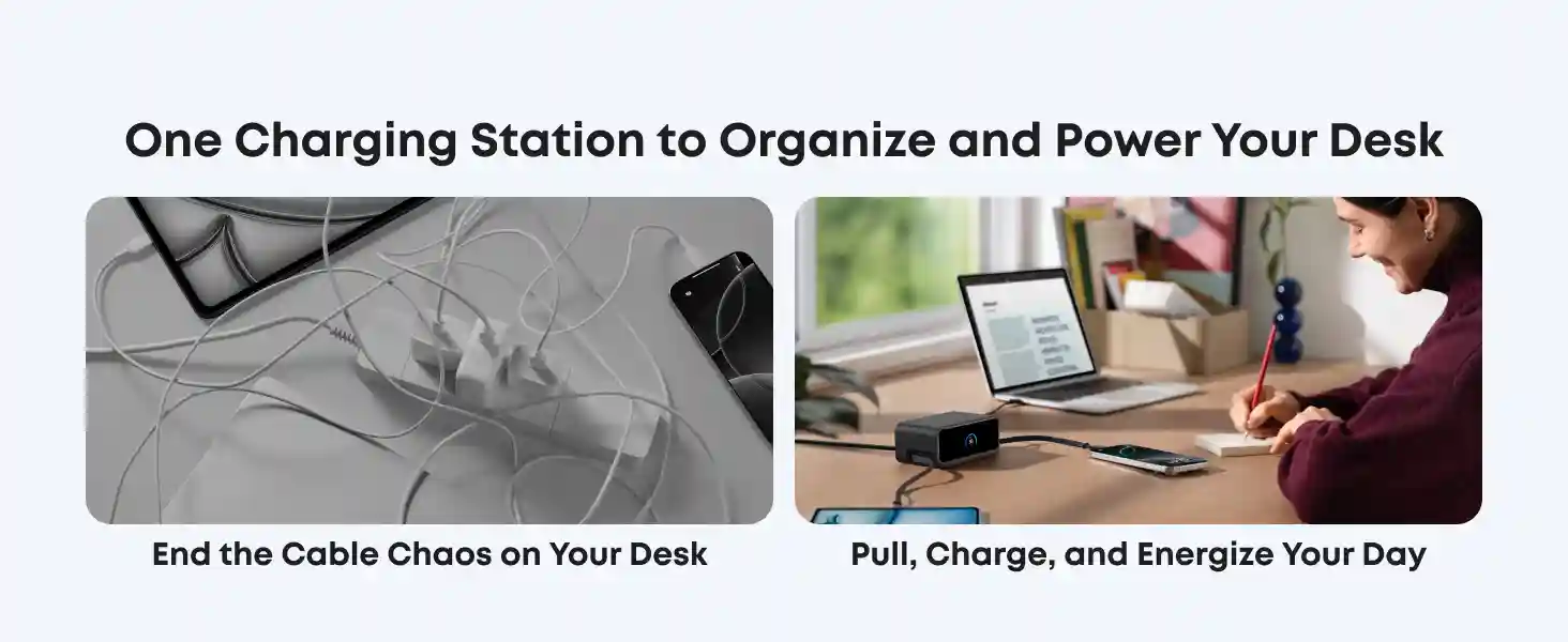 Anker Nano 7-in-1 Charging Station 100W for MacBook Pro fast charging