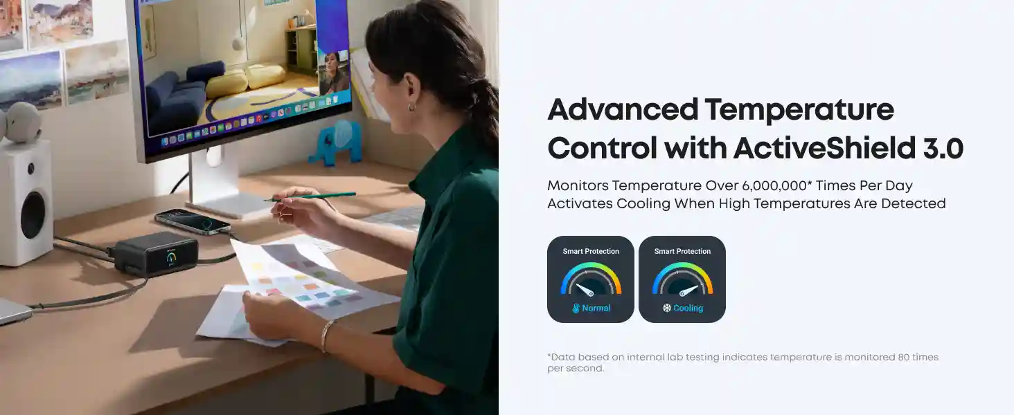 Anker Nano 7-in-1 Charging Station 100W with smart power management