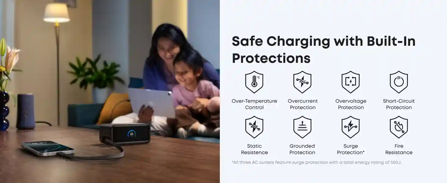 Anker Nano 7-in-1 Charging Station 100W fast charging for iPhone and Samsung