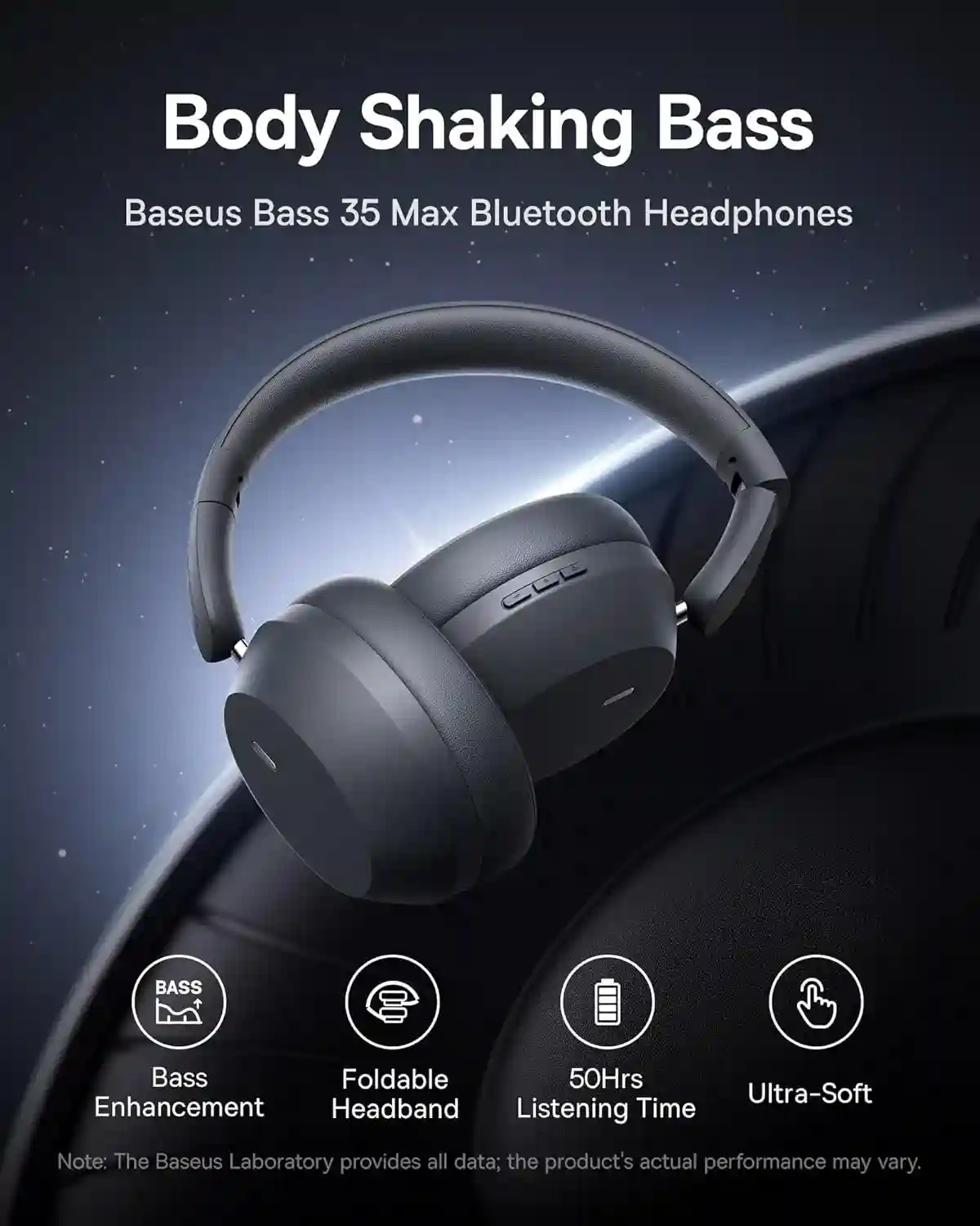 Baseus Bass 35 Max Bluetooth 5.3 connectivity
