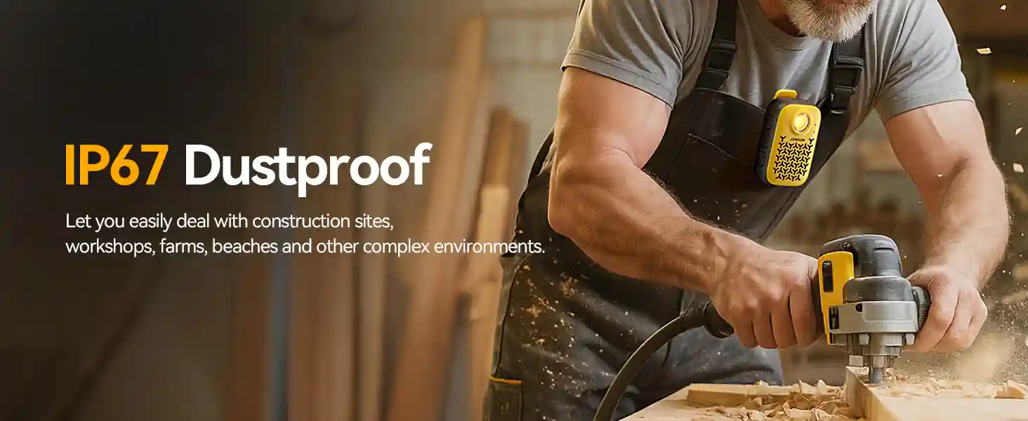 JOYROOM JR-MS03 clip-on speaker with magnetic back