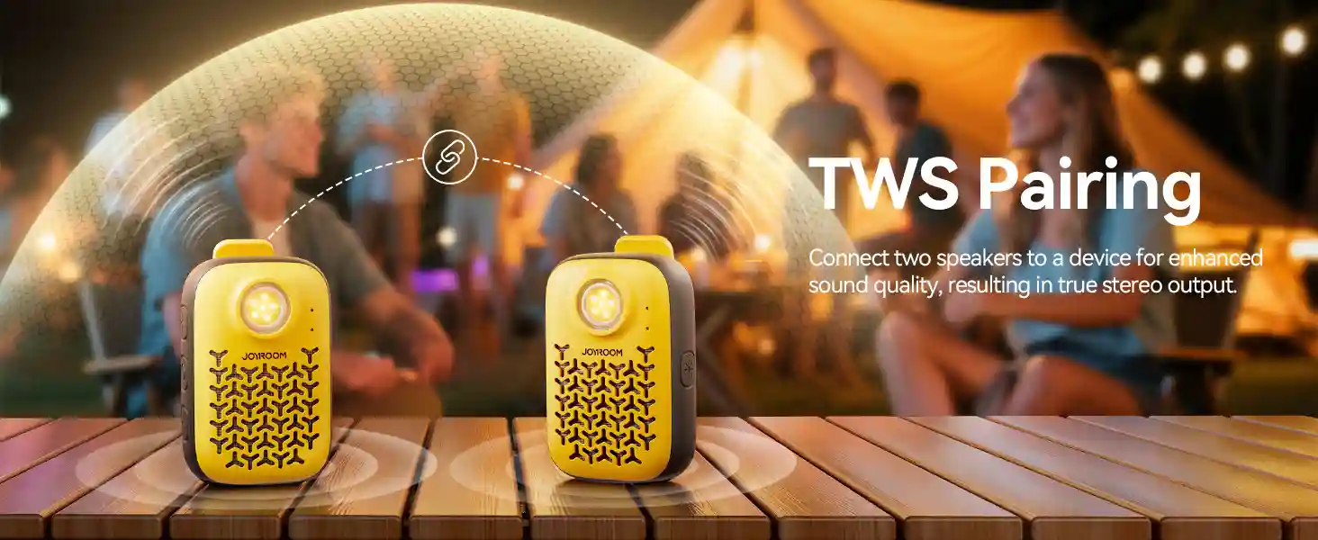 JOYROOM JR-MS03 wireless speaker with LED task light