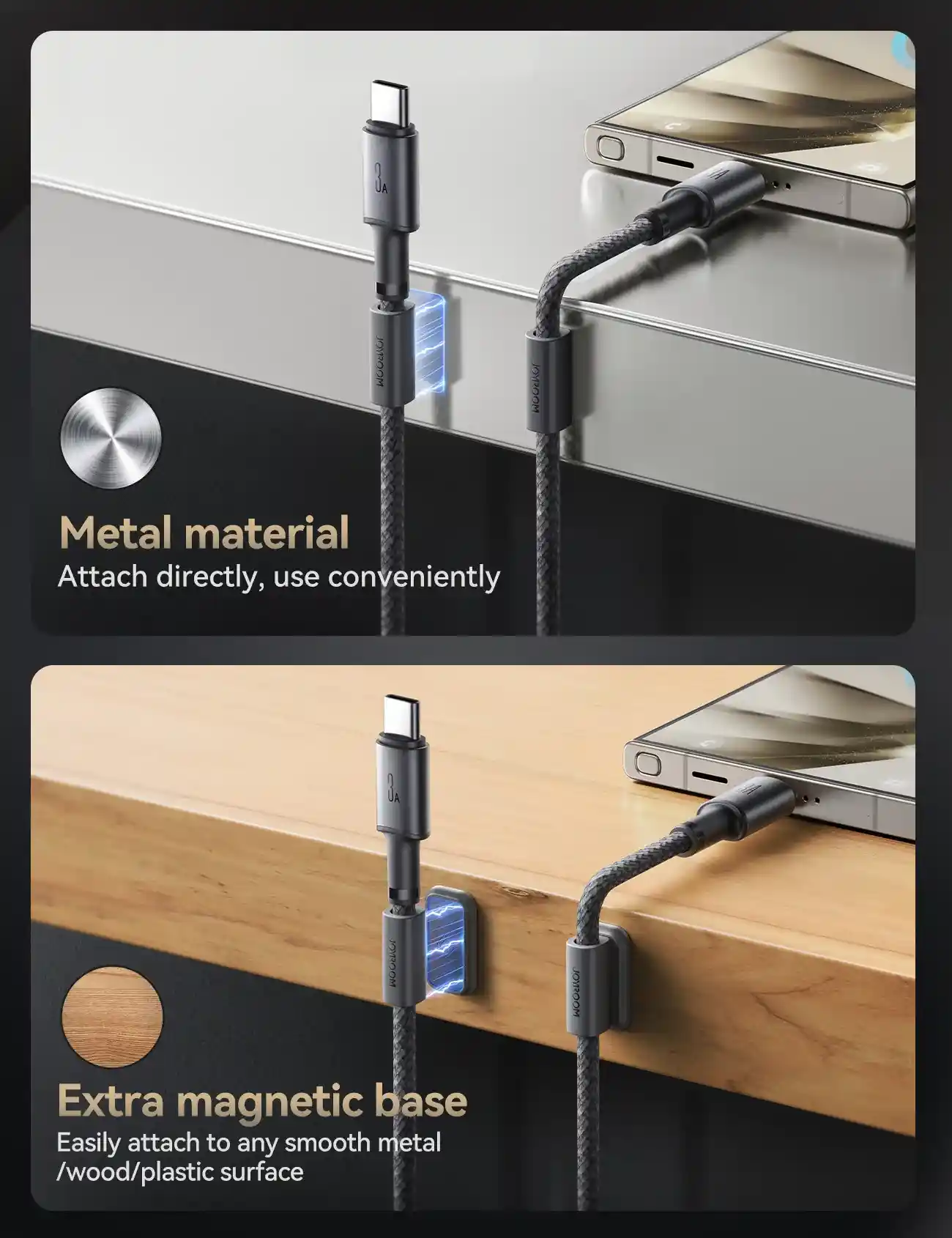 JOYROOM S-A50 Unlimited Series cable aerospace-grade aluminum housing