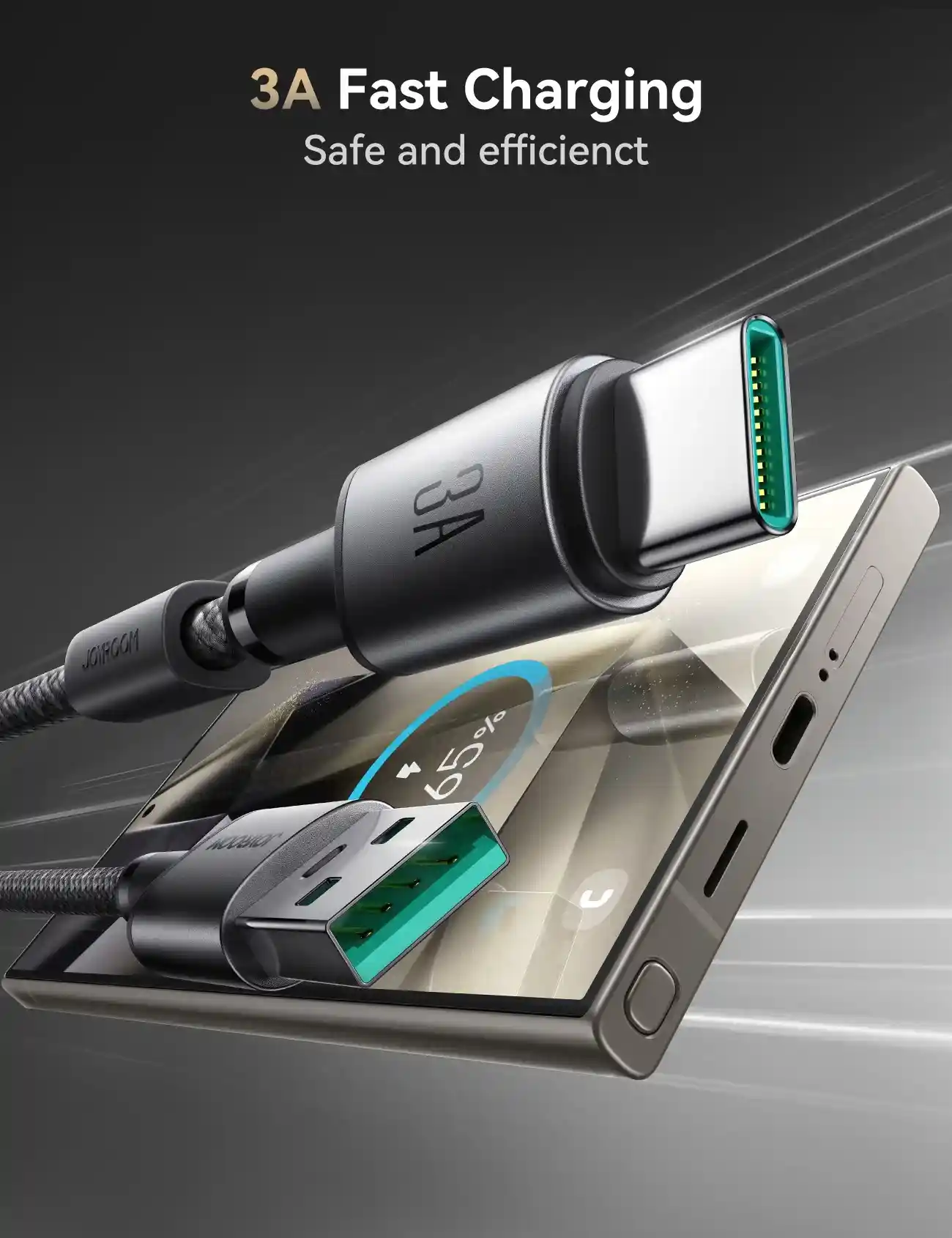 JOYROOM S-A50 60W USB-C to USB-C fast charging cable