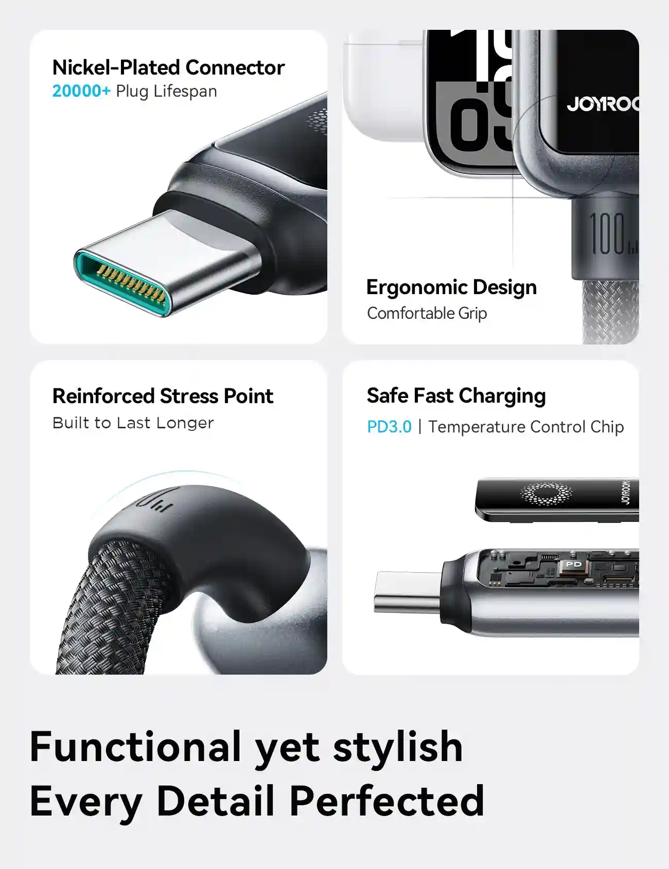 JOYROOM S-A55 StarFlight Series Fast Charging Data Cable