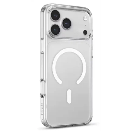 Transparent bumper Levelo Clara MagSafe Clear Case for iPhone 17 Pro