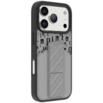 Levelo Morphix Gripstand Case With Cardholder for iPhone 17 Pro stylish design